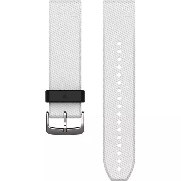 Garmin QuickFit 22mm silikoniranneke valkoinen 010-12500-01 - Garmin rannekkeet - 010-12500-01 - 1