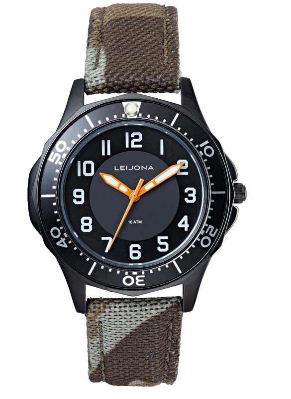 Leijona Poikien kello 5223-891 Army Camo - Lasten kellot - 5223-891 - 1