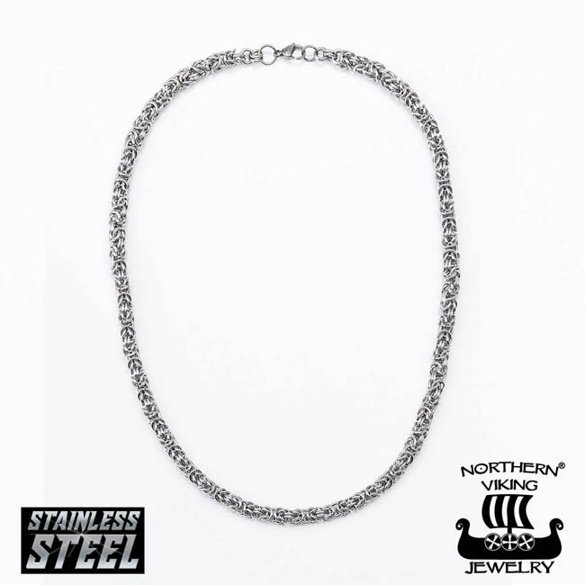 Northern Viking Jewelry Kingchain Kaulakoru NVJKE001 - Teräskorut - NVJKE001 - 1