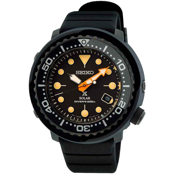 Seiko Prospex Solar SNE577P1 Black Series Limited Edition - Seiko Prospex miesten rannekello - SNE577P1 - 1