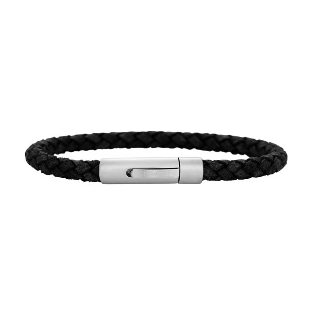 Son of Noa miesten rannekoru, nahka 6 mm 897008-BLACK - Nahkakorut - 897008-BLACK21 - 1