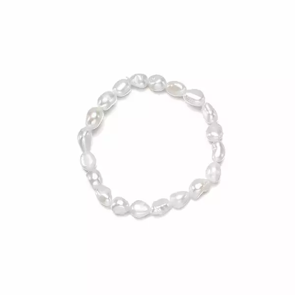 Helmirannekoru 10 mm barokkihelmillä - Helmikorut - AJ-B981 - 1