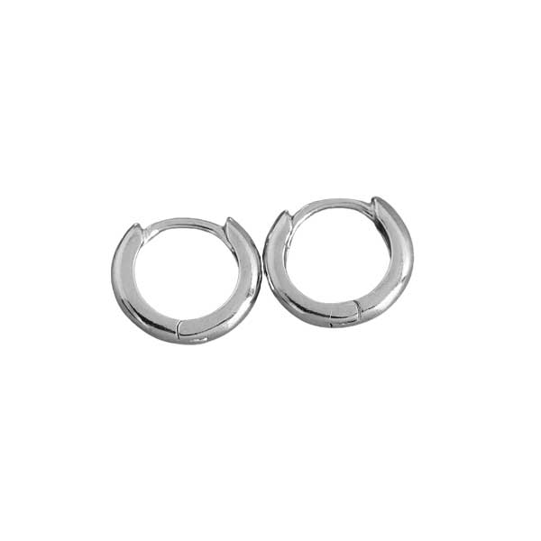Hopeiset korvarenkaat 12 mm - Hopeakorut - HME991 - 1