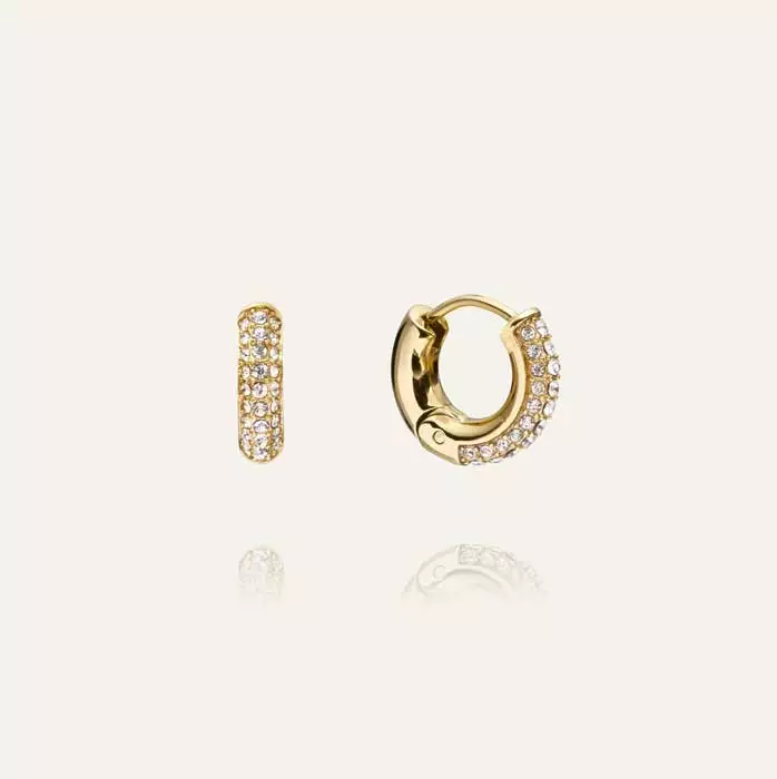 Mockberg Pavé Everyday Small Hoops - Teräskorut - MB0191 - 1