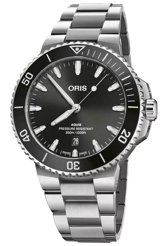 Oris Aquis Date 01 733 7789 4154-07 8 23 04PEB - Oris miesten rannekellot - 7612611035871 - 1