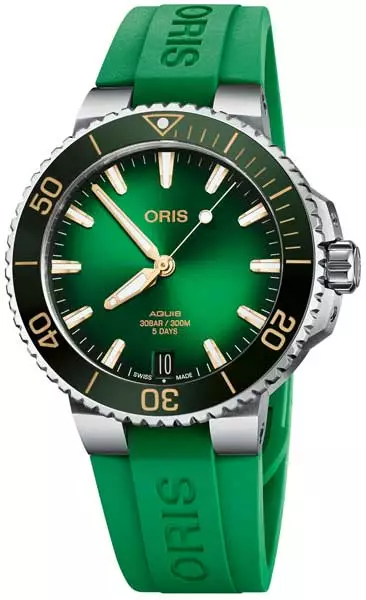 Oris Aquis Date Calibre 400 01 400 7769 4127-07 4 22 77FC - Oris miesten rannekellot - 7612611038421 - 1