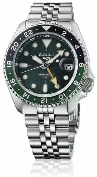 Seiko 5 Sports Automatic GMT SSK035K1 - Seiko 5 Sports miesten rannekello - SSK035K1 - 1