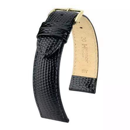 Hirsch Rainbow nahkaranneke musta M - Kellon rannekkeet - 12302650NQ-1-12 - 1
