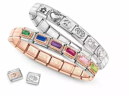 Nomination Classic Faceted Baguette ruskea - Muotikorut - 430604012 - 2