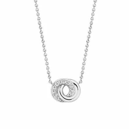 Ti Sento Milano hopeinen kaulakoru 3915ZI - Hopeakorut - 3915ZI-42 - 1