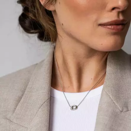 Ti Sento Milano hopeinen kaulakoru 3915ZI - Hopeakorut - 3915ZI-42 - 2