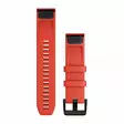 Garmin QuickFit 22mm silikoniranneke kirkkaanpunainen 010-12901-02 - Garmin rannekkeet - 010-12901-02 - 2
