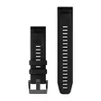 Garmin QuickFit 22mm silikoniranneke musta 010-13113-02 - Garmin rannekkeet - 010-13113-02 - 2