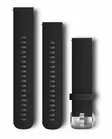 Garmin Quick Release 20mm silikoniranneke musta 010-12561-02 - Garmin rannekkeet - 010-12561-02 - 1