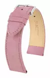 Hirsch Osiris nahkaranneke roosa M 12 mm - Kellon rannekkeet - 03433122-2-12 - 1