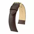 Hirsch Rainbow nahkaranneke ruskea M Open end - Kellon rannekkeet - 12302610OE-1-12 - 2