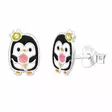 Hopeakorvakorut pingviini ja jäätelö - Hopeakorut - HME502 - 1