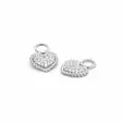 Marmara Sterling roikkuvat hopeakorvakoruhelat sydän - Hopeakorut - KR772 - 2