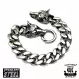 Northern Viking Jewelry Wolf Head rannekoru - Teräskorut - NVJRA012 - 1