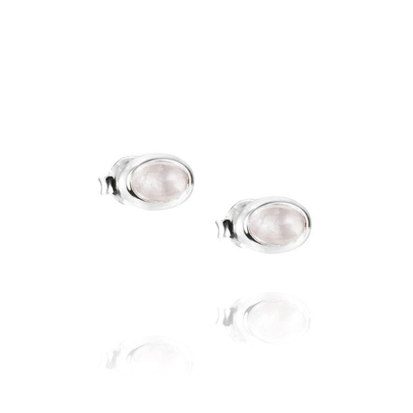 Efva Attling Love Bead Rose Quartz Korvakorut 12-100-01572 - Hopeakorut - 12-100-01572 - 1