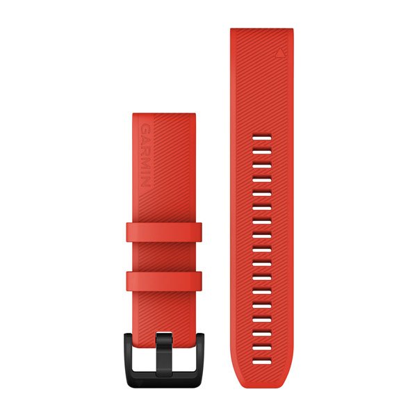 Garmin QuickFit 22mm silikoniranneke kirkkaanpunainen 010-12901-02 - Garmin rannekkeet - 010-12901-02 - 1