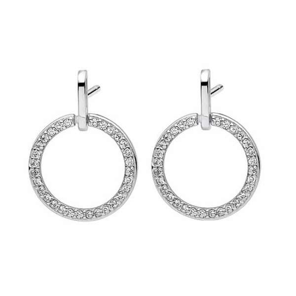 Hopeakorvakorut säihkyvä kehä - Hopeakorut - HME572 - 1