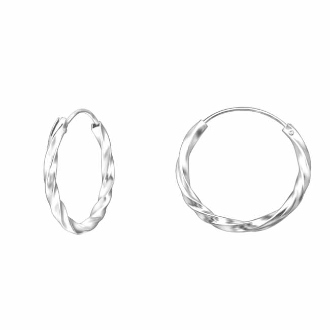Hopeakorvarenkaat kierteellä - Hopeakorut - HME492 - 1