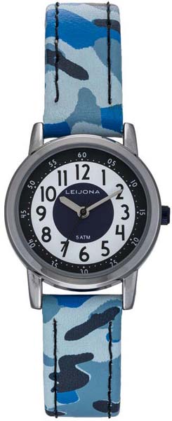 Leijona lasten kello Blue Camo 5223-852 - Lasten kellot - 5223-852 - 1