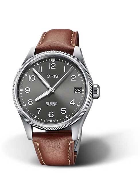 Oris Big Crown ProPilot Big Date 01 751 7761 4063-07 6 20 07LC - Oris miesten rannekellot - 0175177614063-0762 - 1