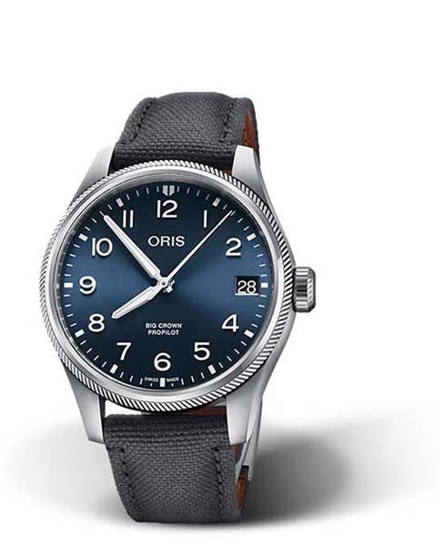 Oris Big Crown ProPilot Big Date 01 751 7761 4065-07 3 20 05LC - Oris miesten rannekellot - 0175177614065-0732 - 1