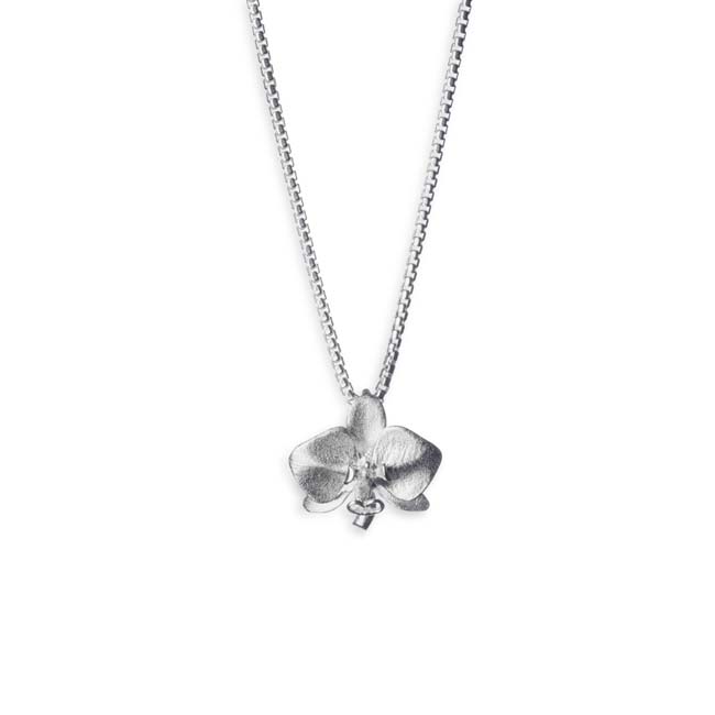 Tammi Jewellery Orkidea riipus S S3823 - Hopeakorut - S3823-42 - 1