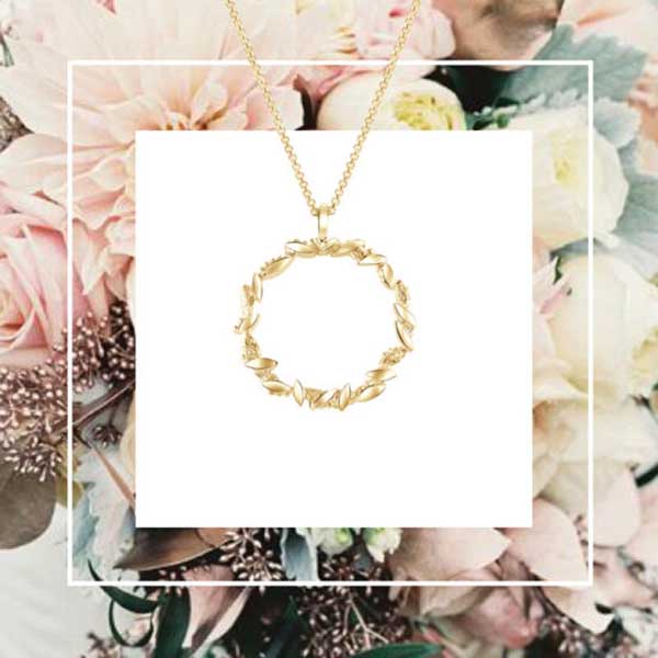 Tammi Jewellery Seppele riipus M G7574 - Kultakorut - G7574-42 - 1