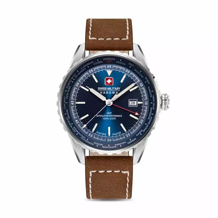 Swiss Military Hanowa Afterburn GMT - Swiss Military Hanowa miesten kellot - SMWGB0003202 - 1