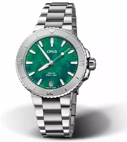Oris X Bracenet Aquis 01 733 7770 4137-07 8 18 05P - Oris naisten rannekellot - 7612611035703 - 1