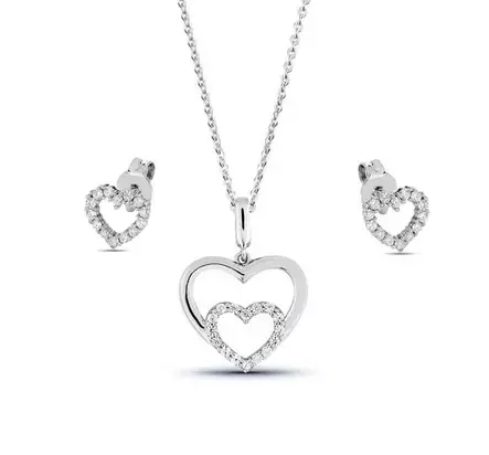 Beat of Love Korusetti BOL-SET0983 - Hopeakorut - BOL-SET0983 - 1