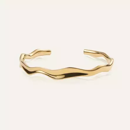 Mockberg Wavy Bolded Cuff Rannekoru - Teräskorut - MB0173 - 1