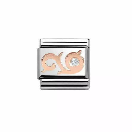 Nomination Classic ruusukulta köynnöskuvio - Muotikorut - 43030503 - 1