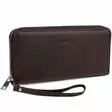 Aarni Clutch-lompakko hirvennahka tummanruskea/hopea - Lompakot ja korttikotelot - 6430066271573 - 1