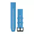 Garmin QuickFit 22mm silikoniranneke syaaninsininen 010-12740-03 - Garmin rannekkeet - 010-12740-03 - 1