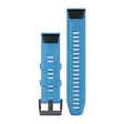 Garmin QuickFit 22mm silikoniranneke syaaninsininen 010-12740-03 - Garmin rannekkeet - 010-12740-03 - 2