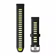Garmin Quick Release 18mm silikoniranneke musta 010-11251-A3 - Garmin rannekkeet - 010-11251-A3 - 1