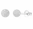 Hopeakorvakorut säihkyvät pallot 5 mm - Hopeakorut - HME013 - 1