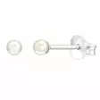 Hopeiset helmikorvakorut 3 mm - Hopeakorut - HME263 - 1