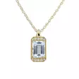 Kohinoor Charleston timanttiriipus akvamariini - Timanttikorut - 983A-611-08B3 - 1