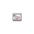 Nomination Classic Silvershine Flamingo - Muotikorut - 33020243 - 2