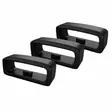 Silikonirannelenkki Musta 26 mm x 3 kpl - Garmin lisävarusteet ja varaosat - 100-26-3 - 1