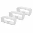 Silikonirannelenkki Valkoinen 22 mm x 3 kpl - Garmin lisävarusteet ja varaosat - 105-22-3 - 1