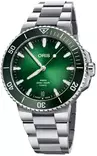 Oris Aquis Date Calibre 400 Vihreä - Oris miesten rannekellot - 7612611035963 - 1
