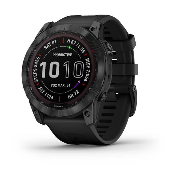 Garmin Fenix 7X Sapphire Solar Black 010-02541-23 - Garmin älykellot - 010-02541-23 - 1