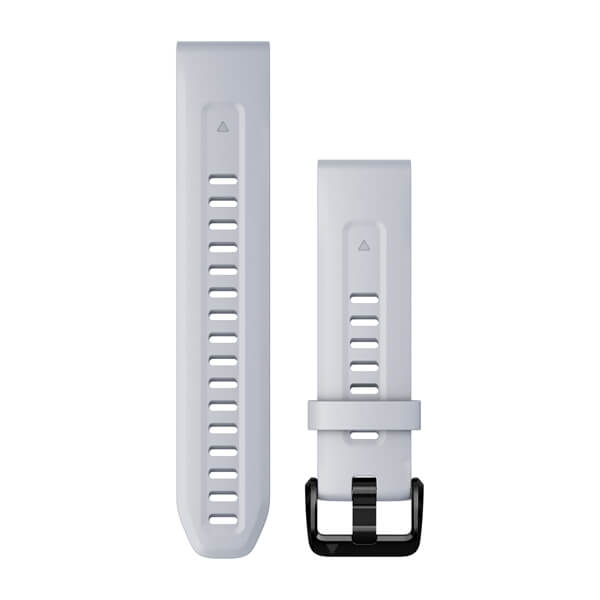 Garmin QuickFit 20mm silikoniranneke vaaleanharmaa 010-13102-03 - Garmin rannekkeet - 010-13102-03 - 1
